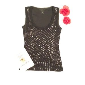 Whitehouse Black Market Sequins Women’s  Blouse